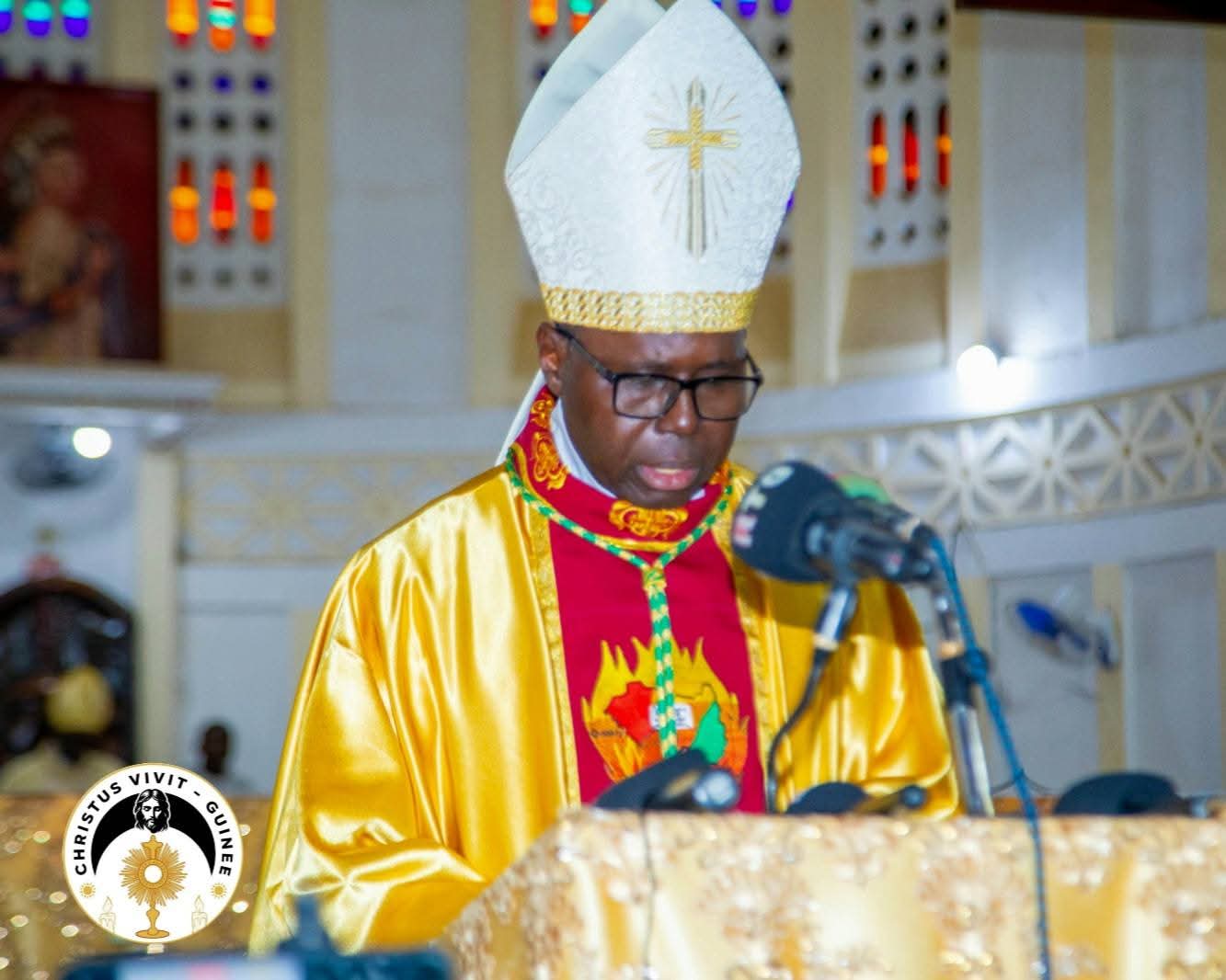 Prise de possession canonique de Mgr François Sylla à Conakry