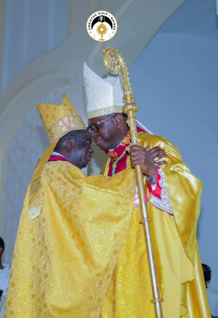 Prise de possession canonique de Mgr François Sylla à Conakry